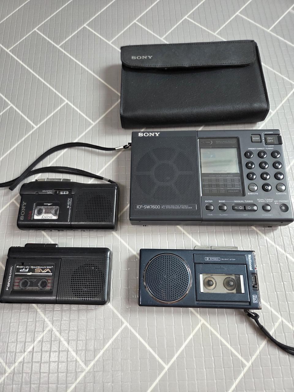 휴대용녹음기&라디오 사진일괄판매