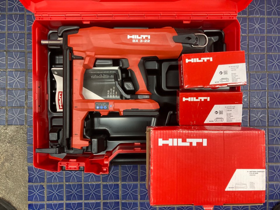 힐티 BX3-22 뉴론 충전 타정기 노가스 타정기 세트 새제품