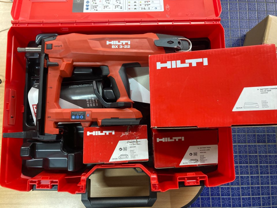 힐티 충전 타정기 노가스 BX3-ME-22 뉴런 세트