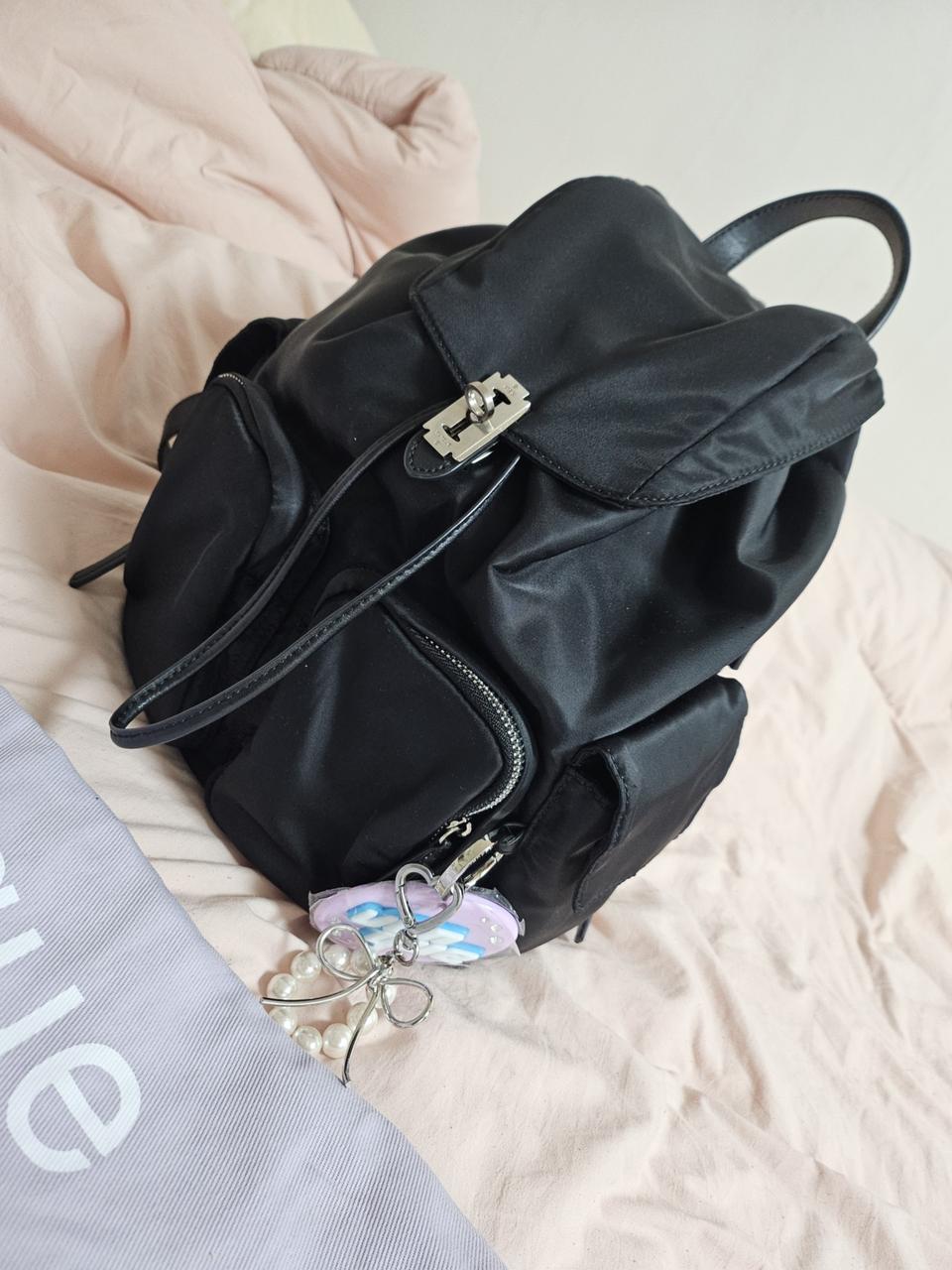 분크 백팩 키링포함