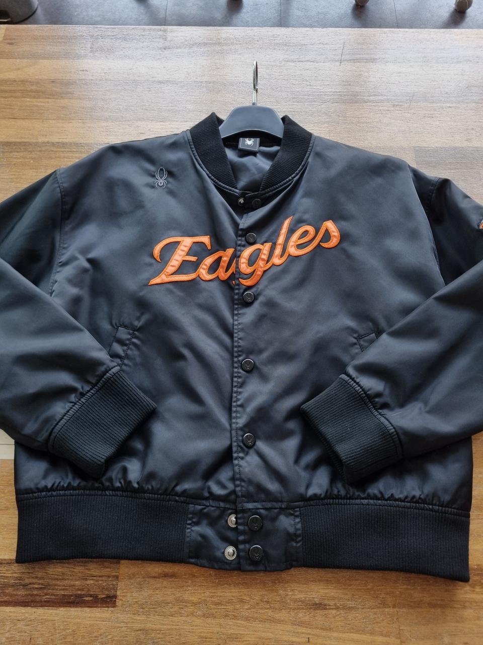 스파이더 한화 이글스 블랙 봄버 자켓 S