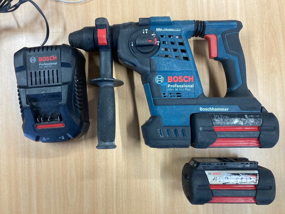 보쉬 GBH36V-LI Plus 로터리 해머 드릴 세트