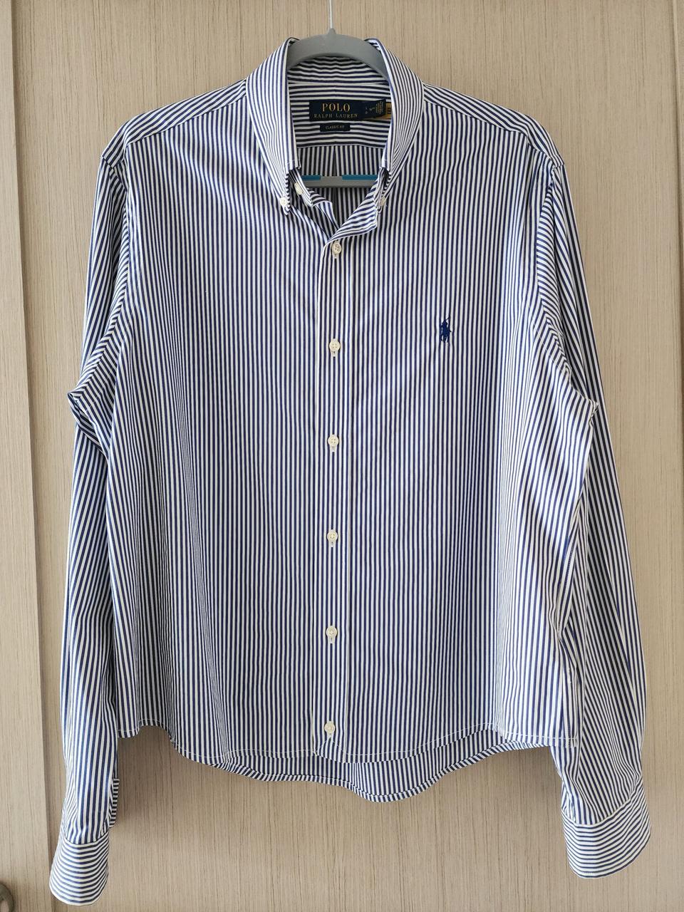 폴로 랄프로렌 스트라이프 셔츠 L