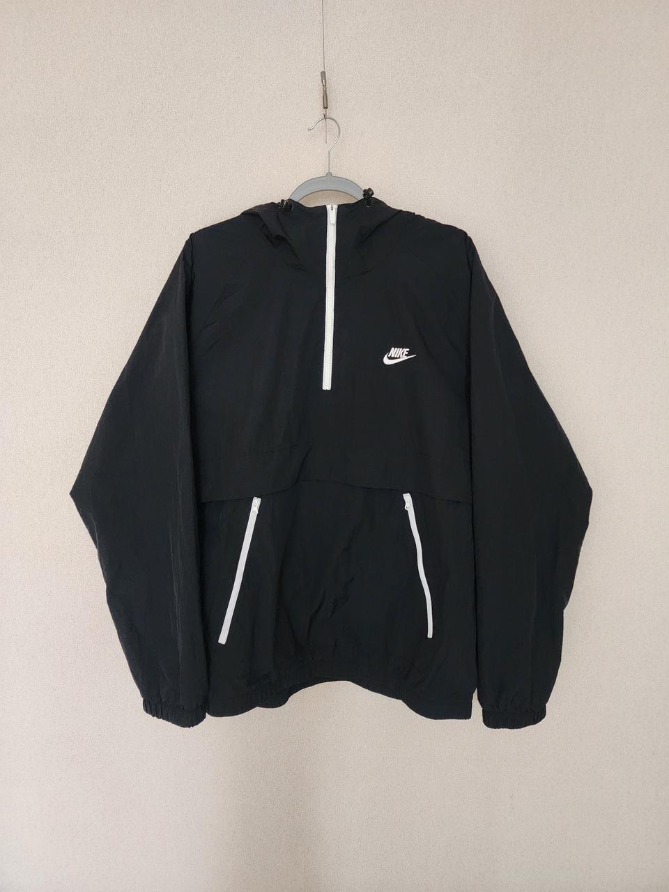 나이키 블랙 아노락 바람막이 XXL