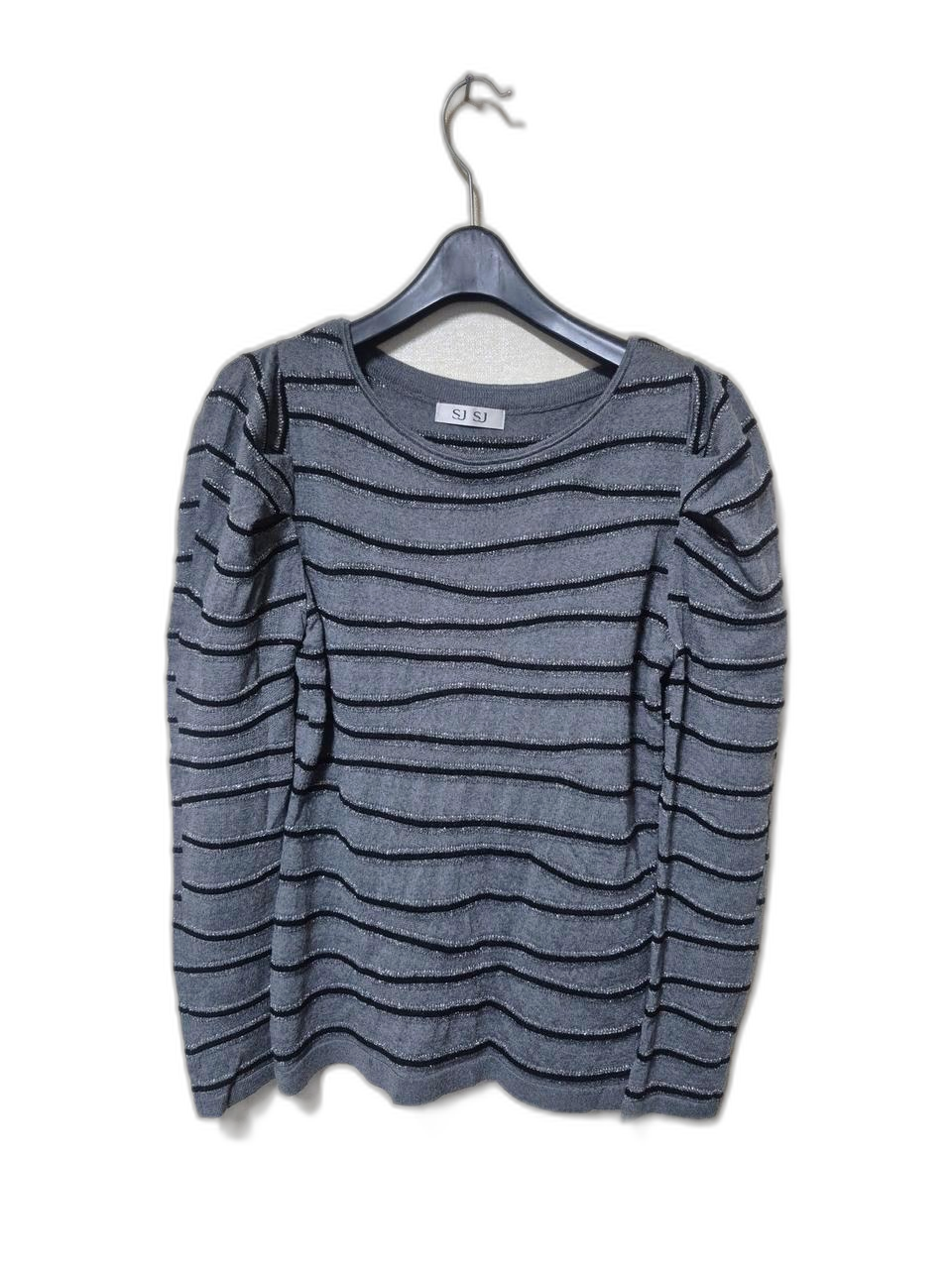 sjsj 어깨셔링 펄사 니트