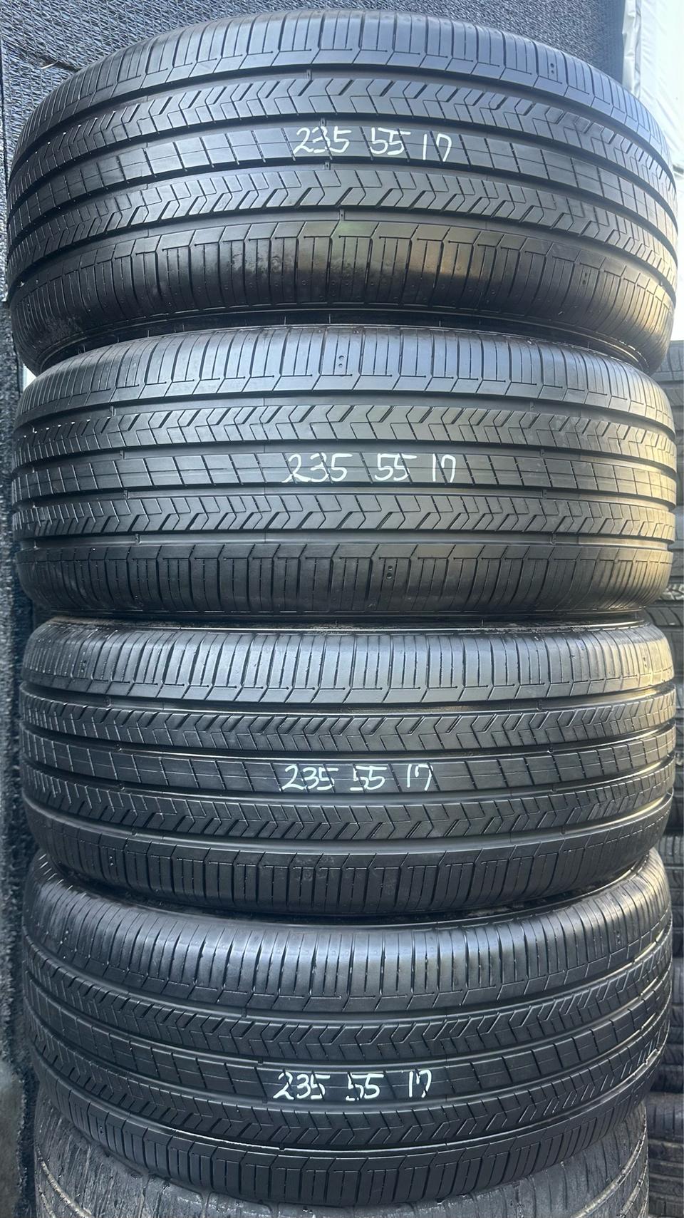 235 55 17한국중고타이어한대분2355517