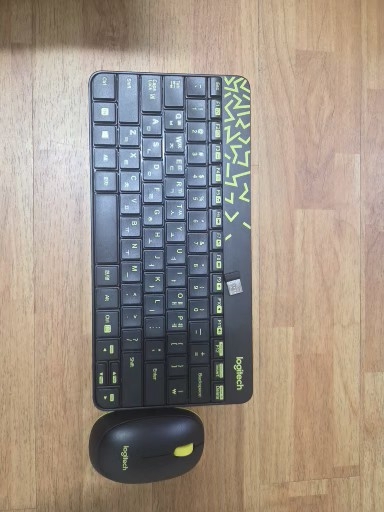 로지텍 MK240 NANO 미니 무선 콤보 키보드 마우스 세트