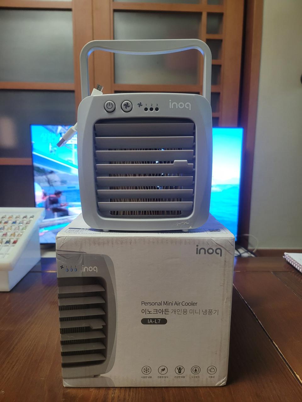 이노크아든 개인용 미니 냉풍기 IA-L7