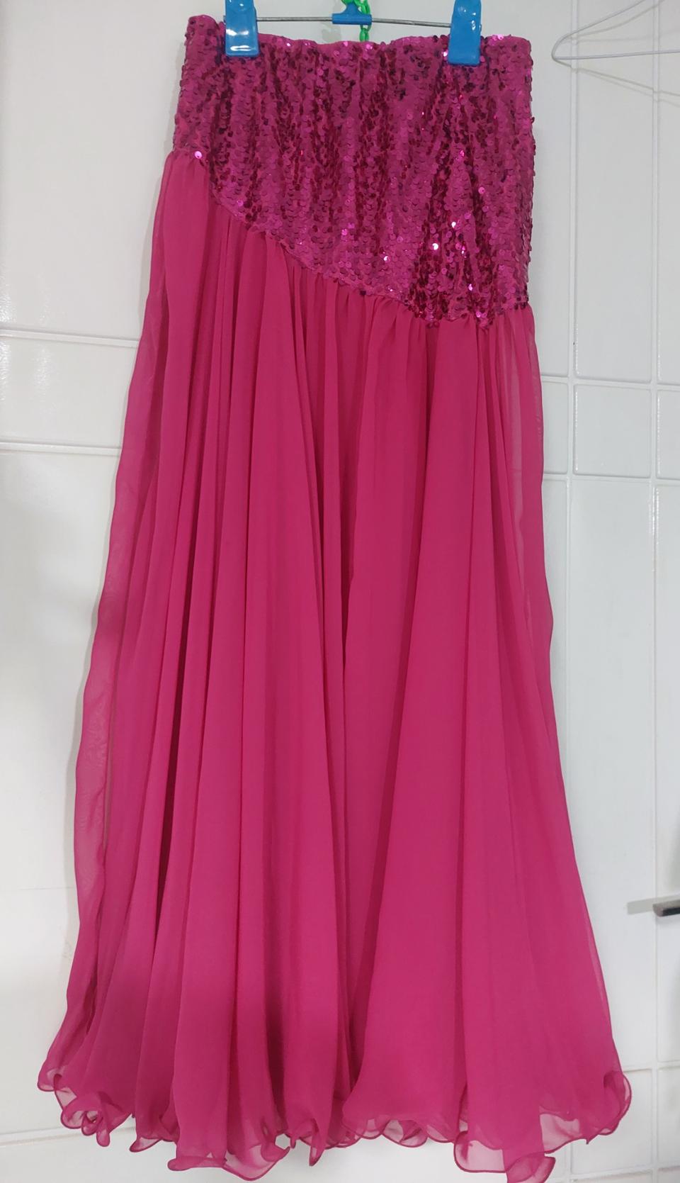 랩스타일 롱스커트