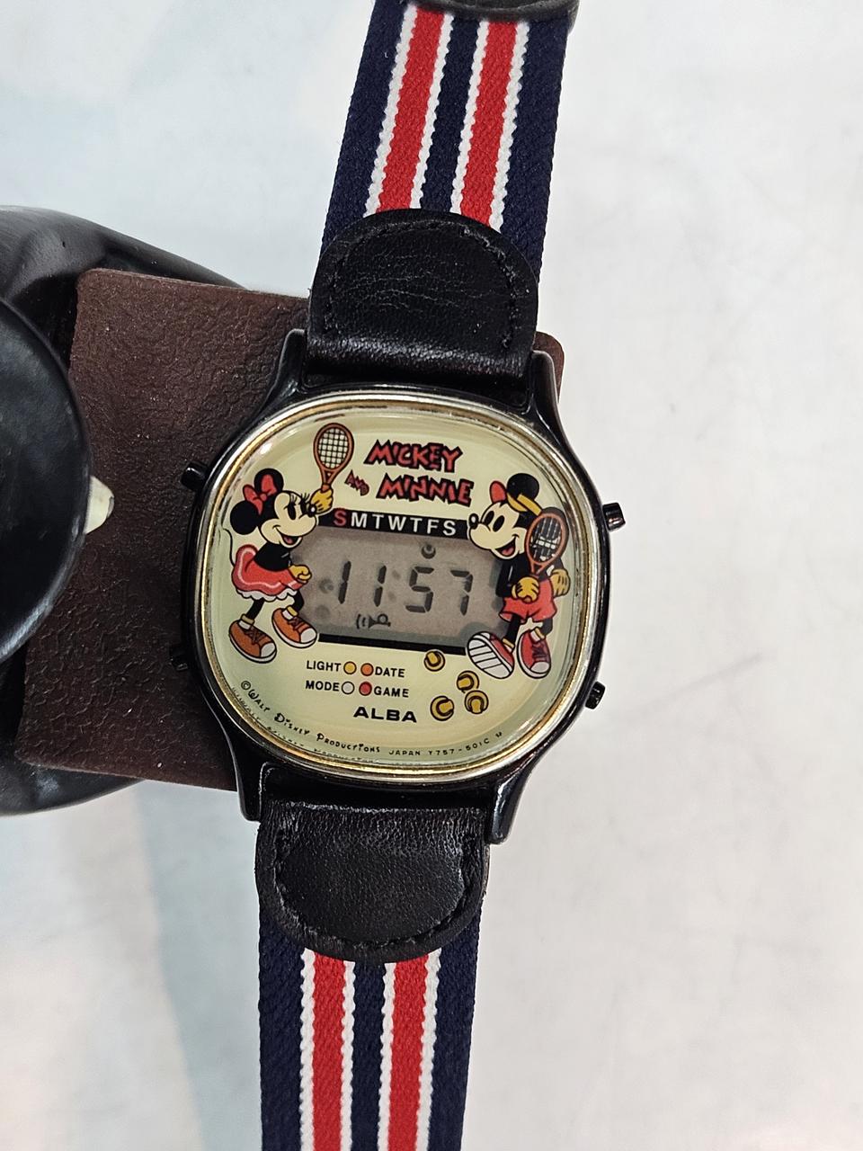 세이코 빈티지 미니, 미키마우스 테니스게임 시계