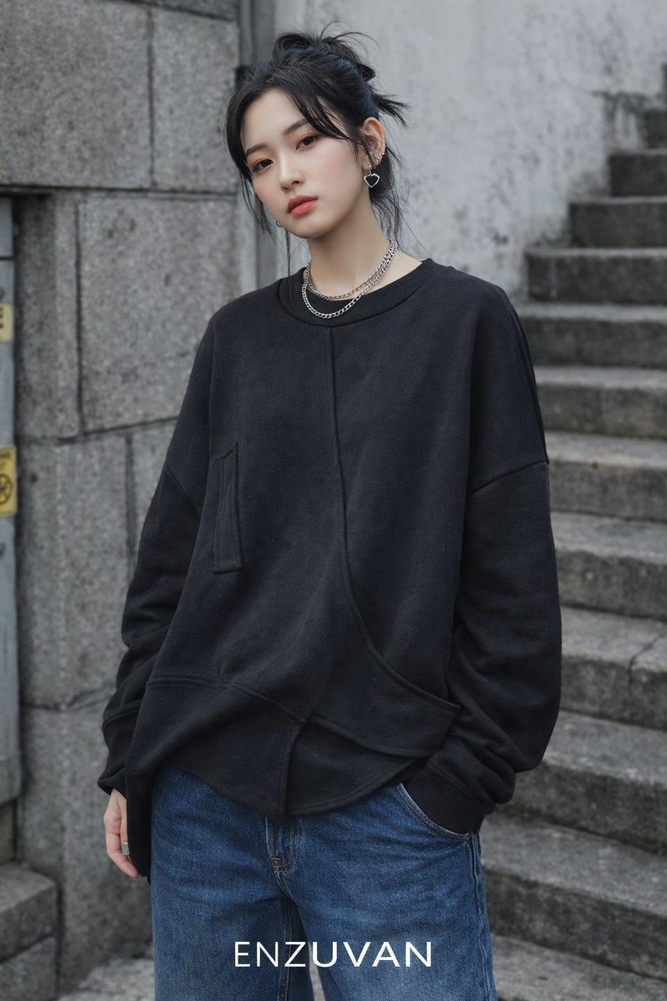 엔쥬반 언발란스 맨투맨