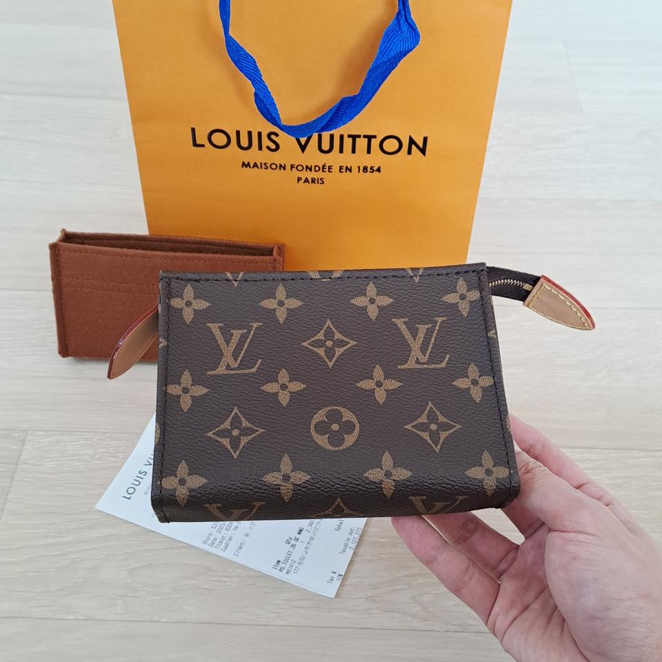 [100%/정품] 루이비통 모노그램 토일렛15 파우치, 루이비통클러치