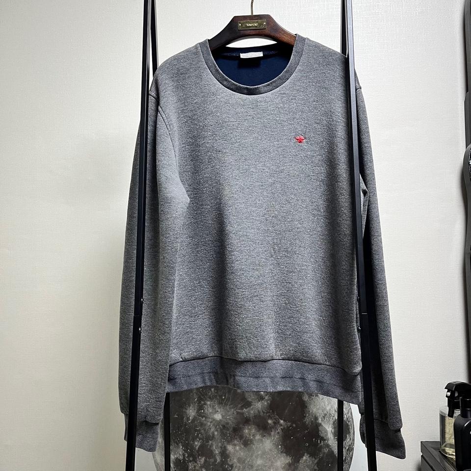 정품 M) 디올 꿀벌 로고 크루넥 맨투맨 95~100