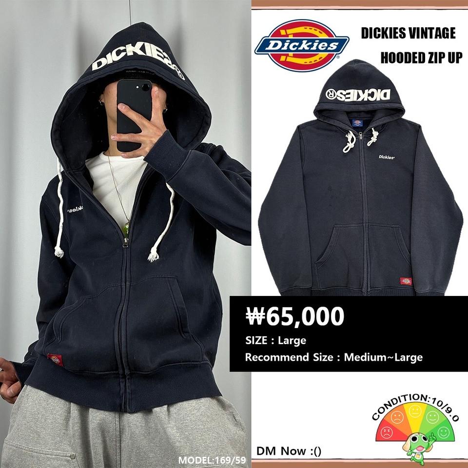 <디키즈 헤드 로고 후드집업> No.1490