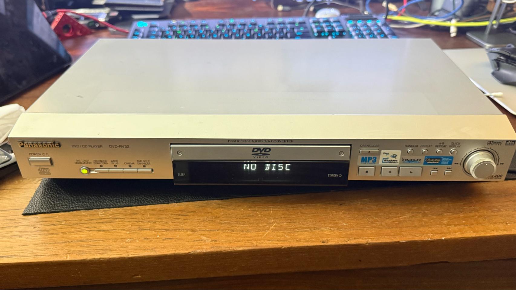 Panasonic DVD RV32 DVD CD 플레이어