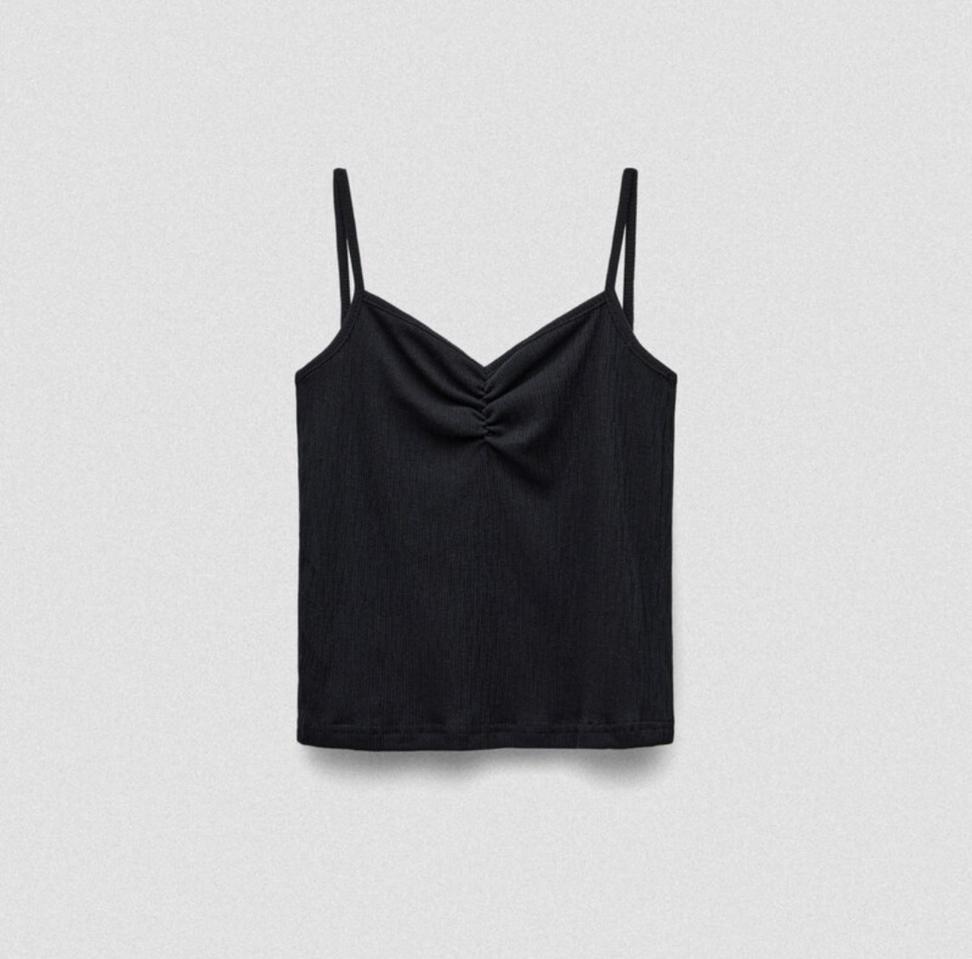 레테라 Wrinkle Sleeveless-블랙