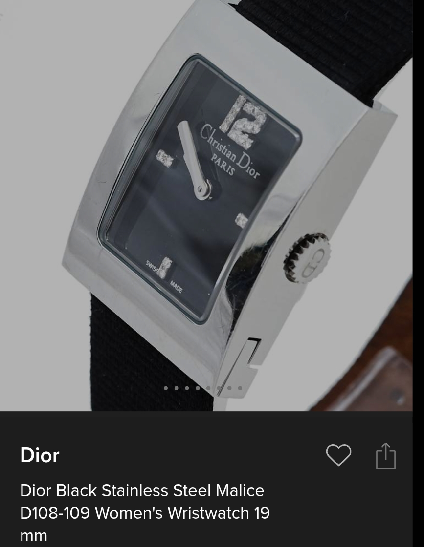 # 크리스챤 디올 Dior 마리스 손목시계 CD 여성명품시계 급처