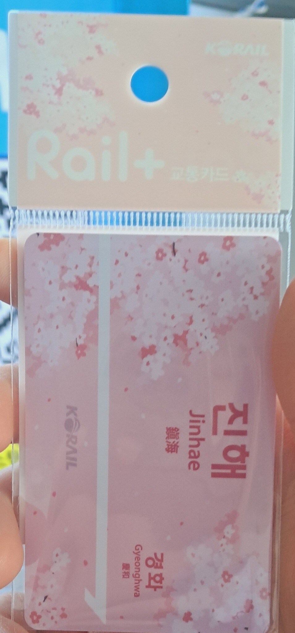 코레일톡 벛꽃카드