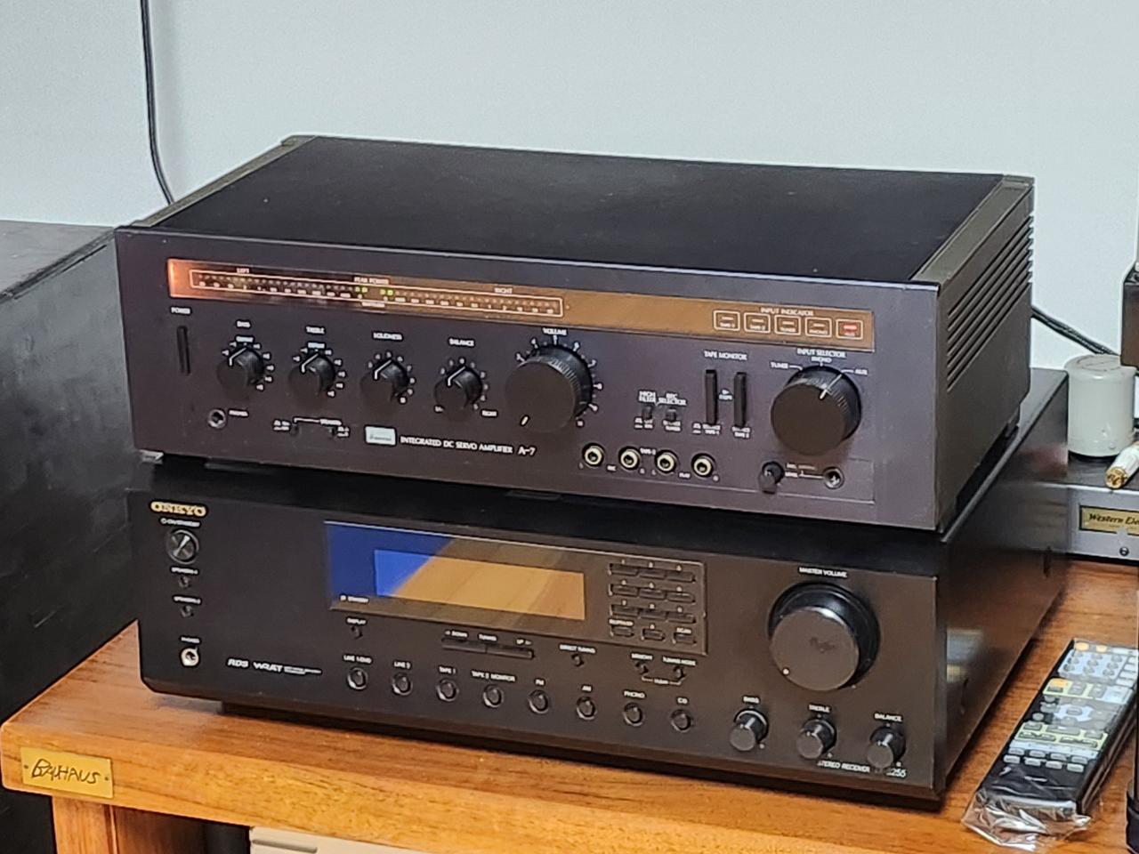 산수이 Sansui A-7 오디오 고음질 인티앰프 명기