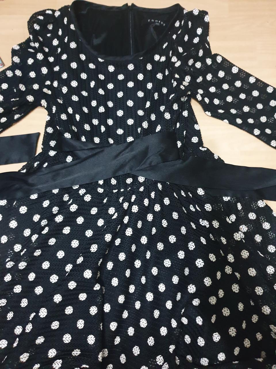 에고이스트 땡땡이 노트 원피스 55사이즈