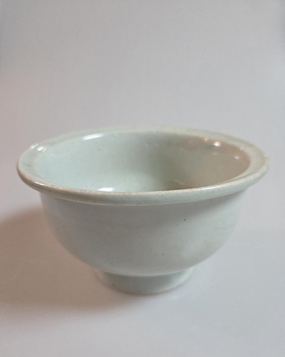 골동품 조선후기 관요사기 조선백자 승반