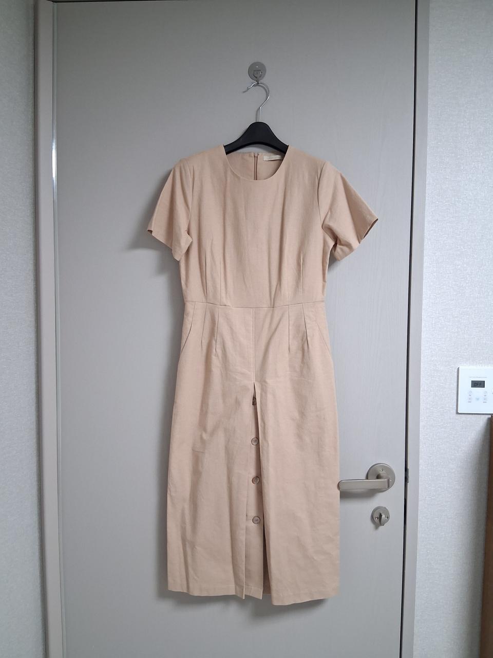 린넨 버튼원피스