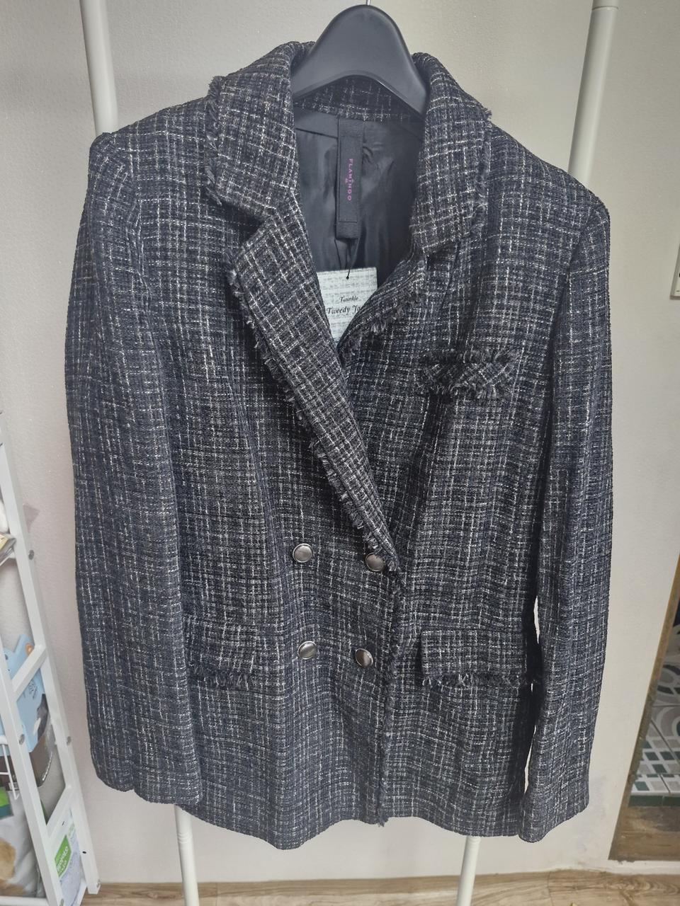 후라밍고 트위드자켓 66  새상품