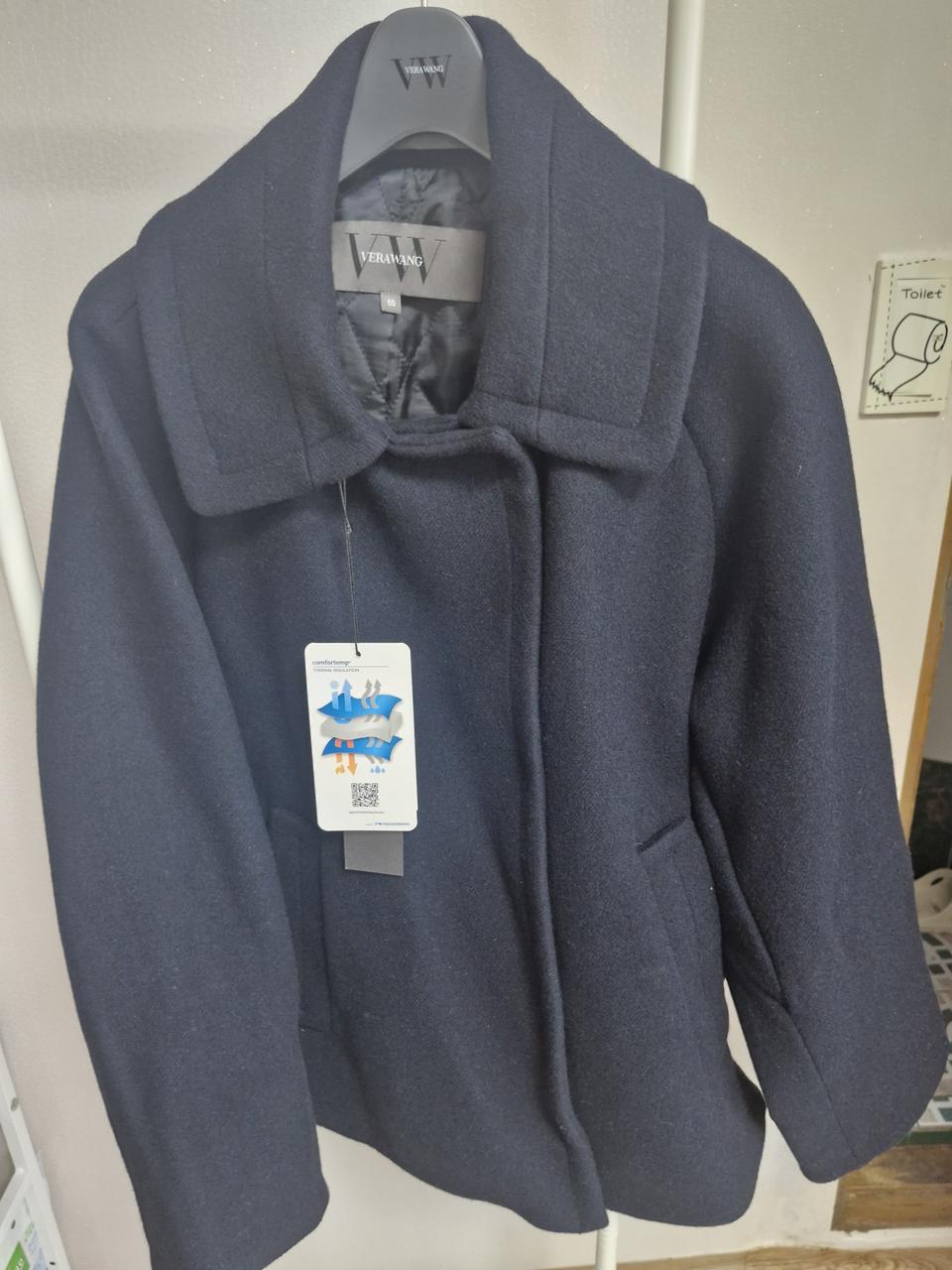 베라왕 누빔 모직코트 55사이즈 새상품