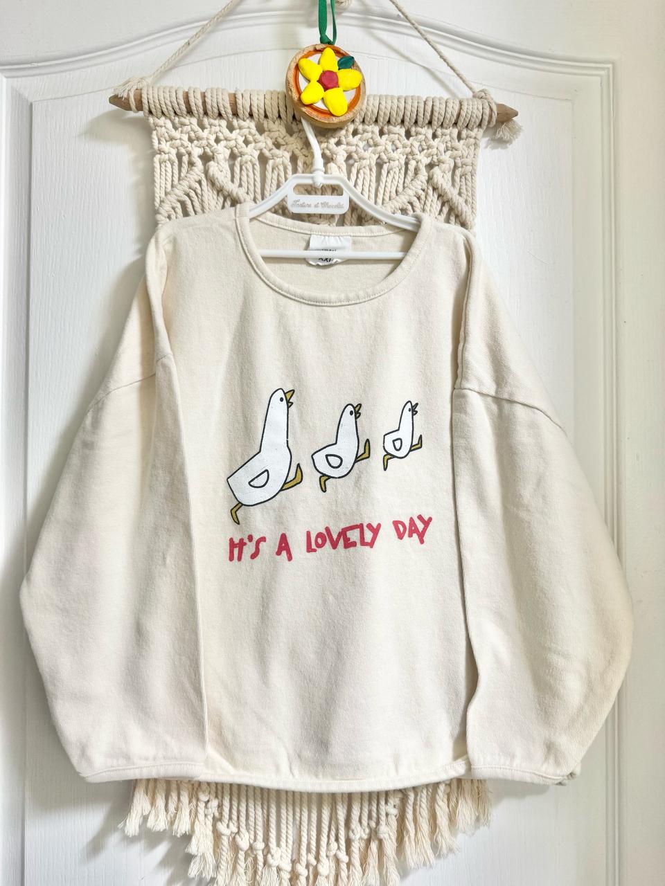 (거의 새것) 제제마켓 유아 아동 키즈 오리 랍빠 티셔츠 xxl ~130