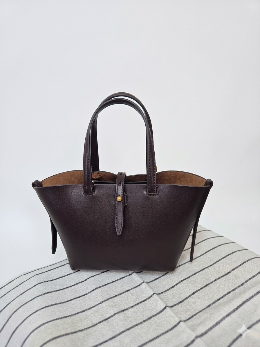 새상품)자라 미니 토트백(가죽)