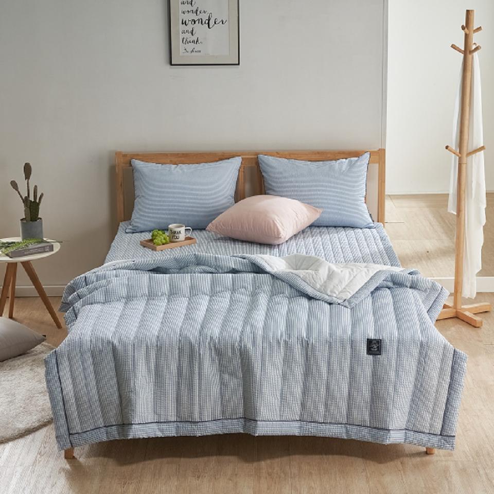 시원한 시어서커 여름 이불 안감 60수 면 얇고 가벼운  스프레드 침구