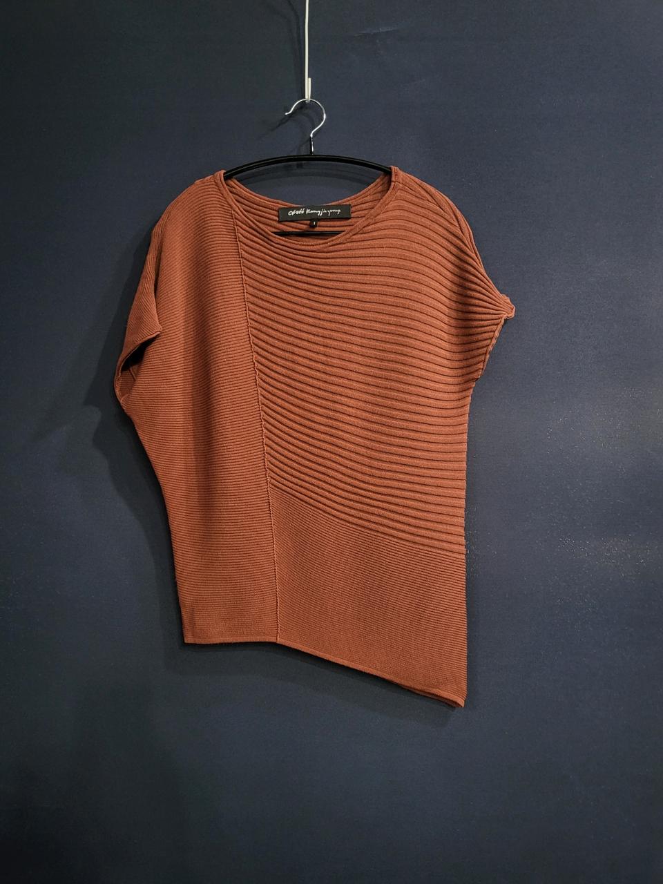 오브제 언발란스 니트