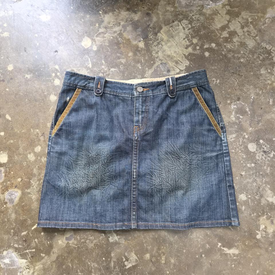 30) 폴스미스 데님 스커트 치마 청치마