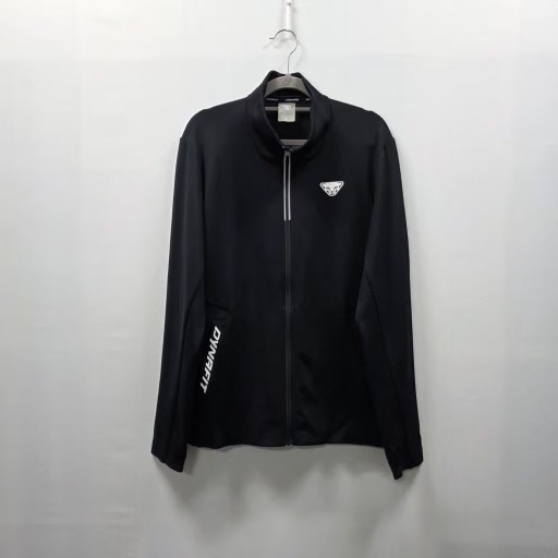 0812 다이나핏 남성 트레이닝 집업 자켓 블랙 L(100) 스판 기능성