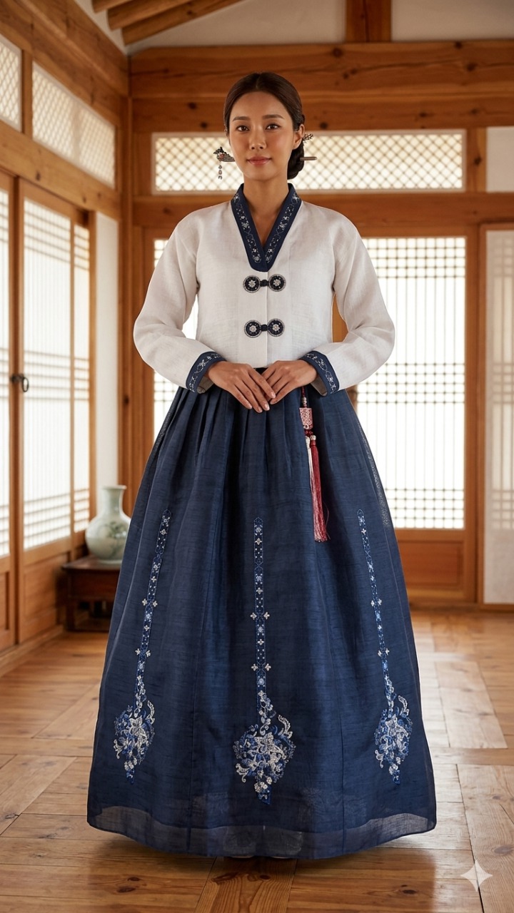 *천연모시 원피스 , 자켓 생활복셋트(새상품)