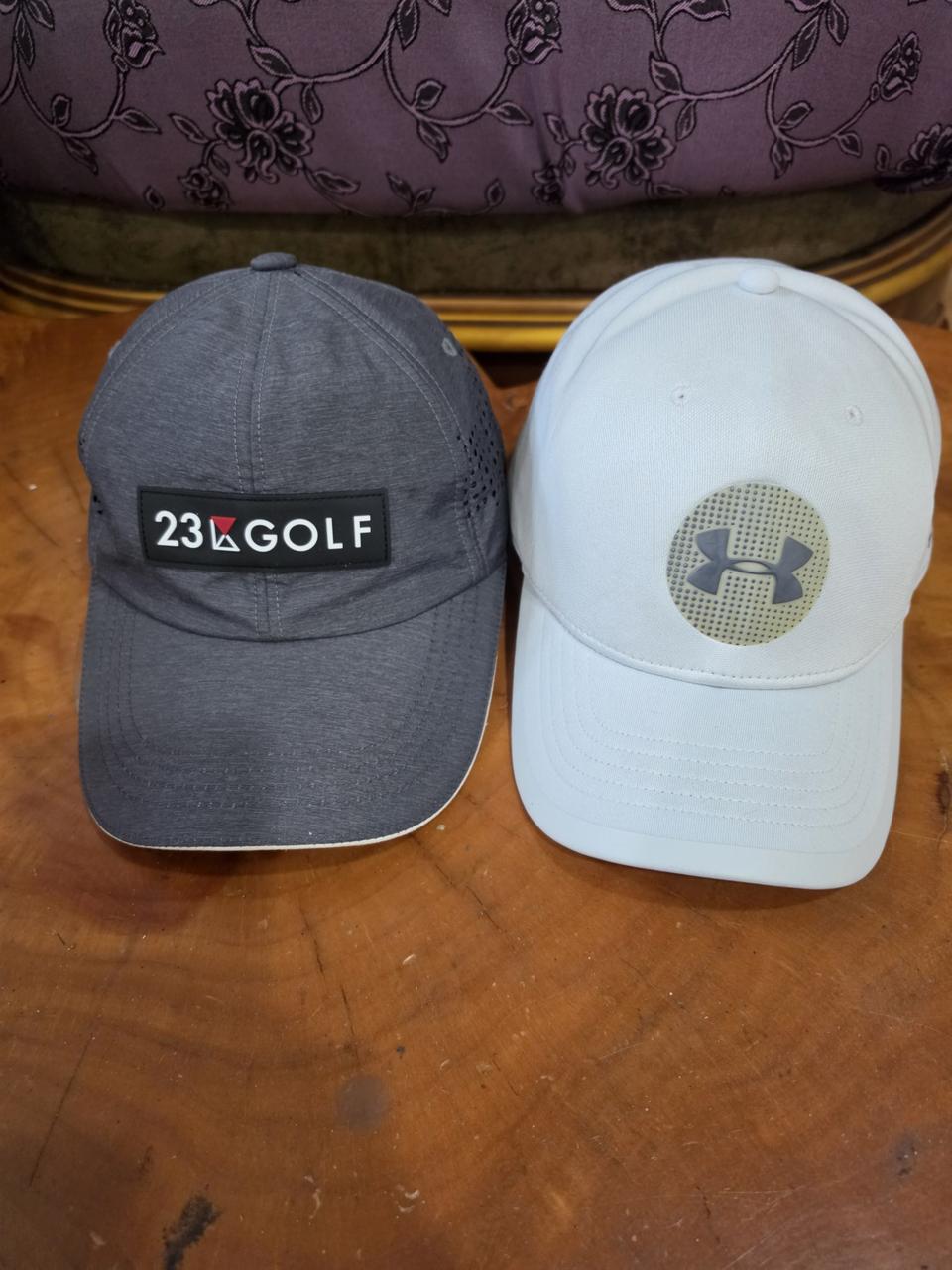 (일괄판매가) 언더아머.23골프 골프모자 2종세트 프리사이즈