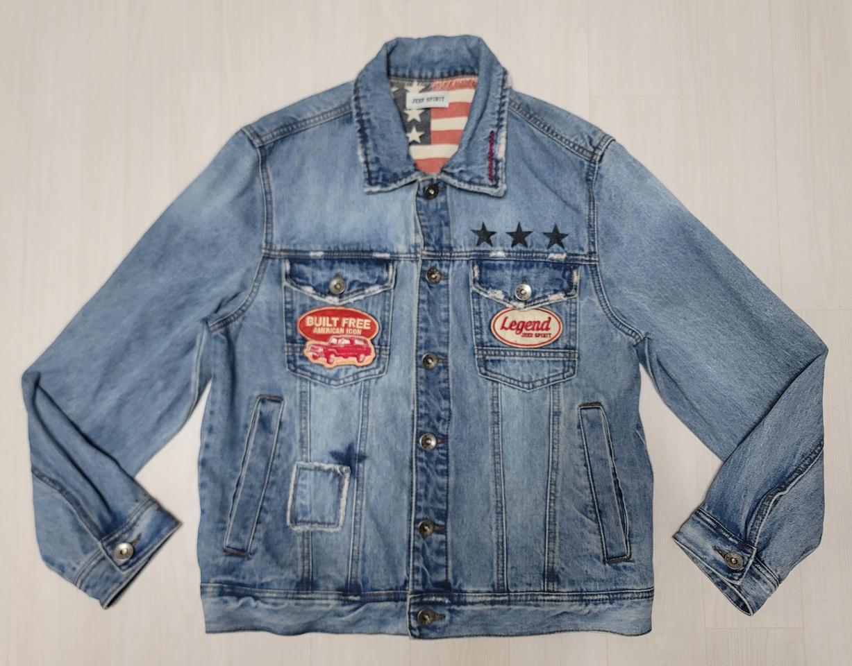 (L,100)JEEP SPIRIT 지프 청자켓 판매합니다