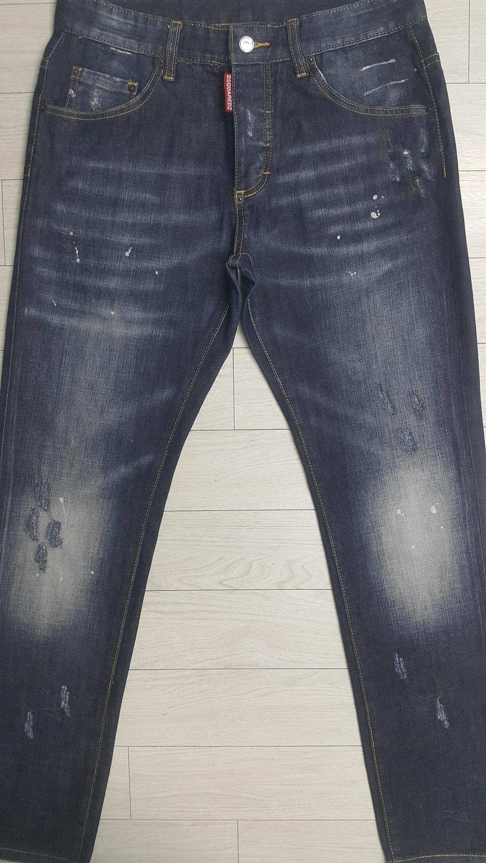 디스퀘어드2(사방스판) 블랙패치 이태리진 32인치(No.118)드라이완료