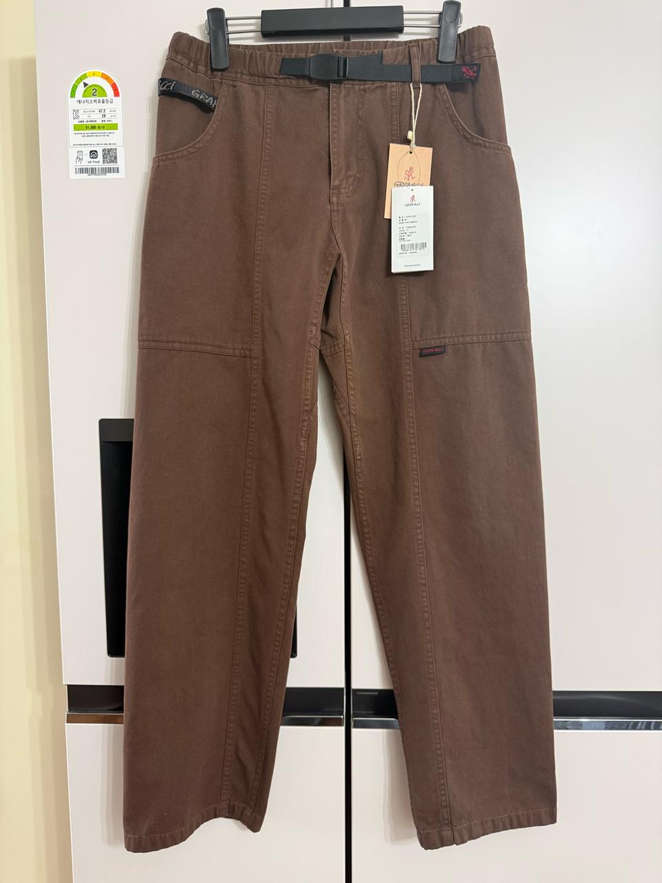 그라미치 가젯 팬츠 토바코 S 새제품