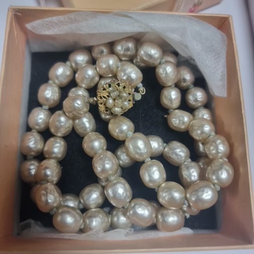 미국빈티지 미리암하스켈 진주 목걸이