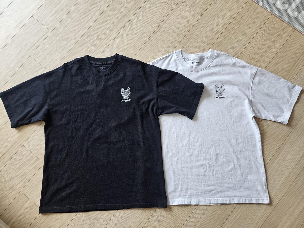 라이프워크 반팔 2벌 L