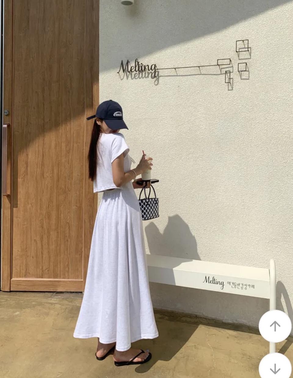 꾸안꾸 에이블리 트레이닝 원피스 총기장118 츄리닝 편해요 프리