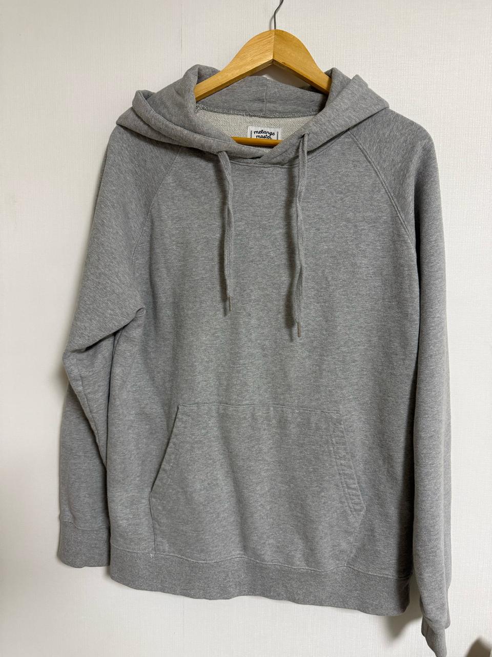 무신사 스탠다드핏 회색 후드티 남성XL 105