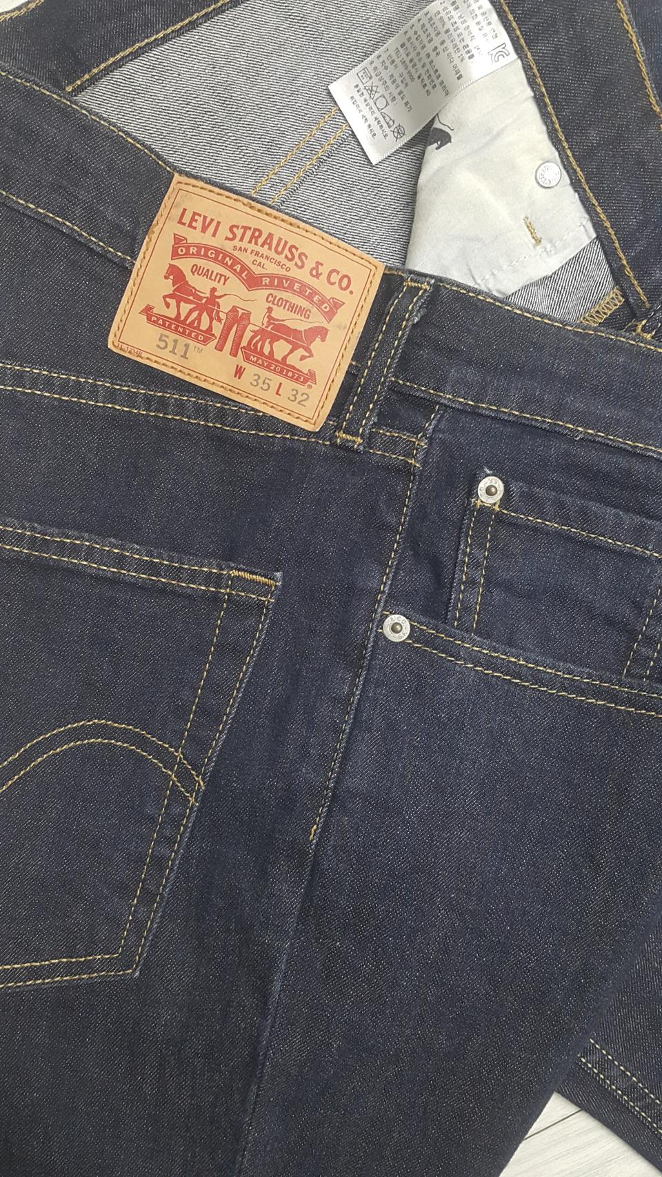 리바이스진511(사방스판) S.F 35인치(No.121)드라이완료!