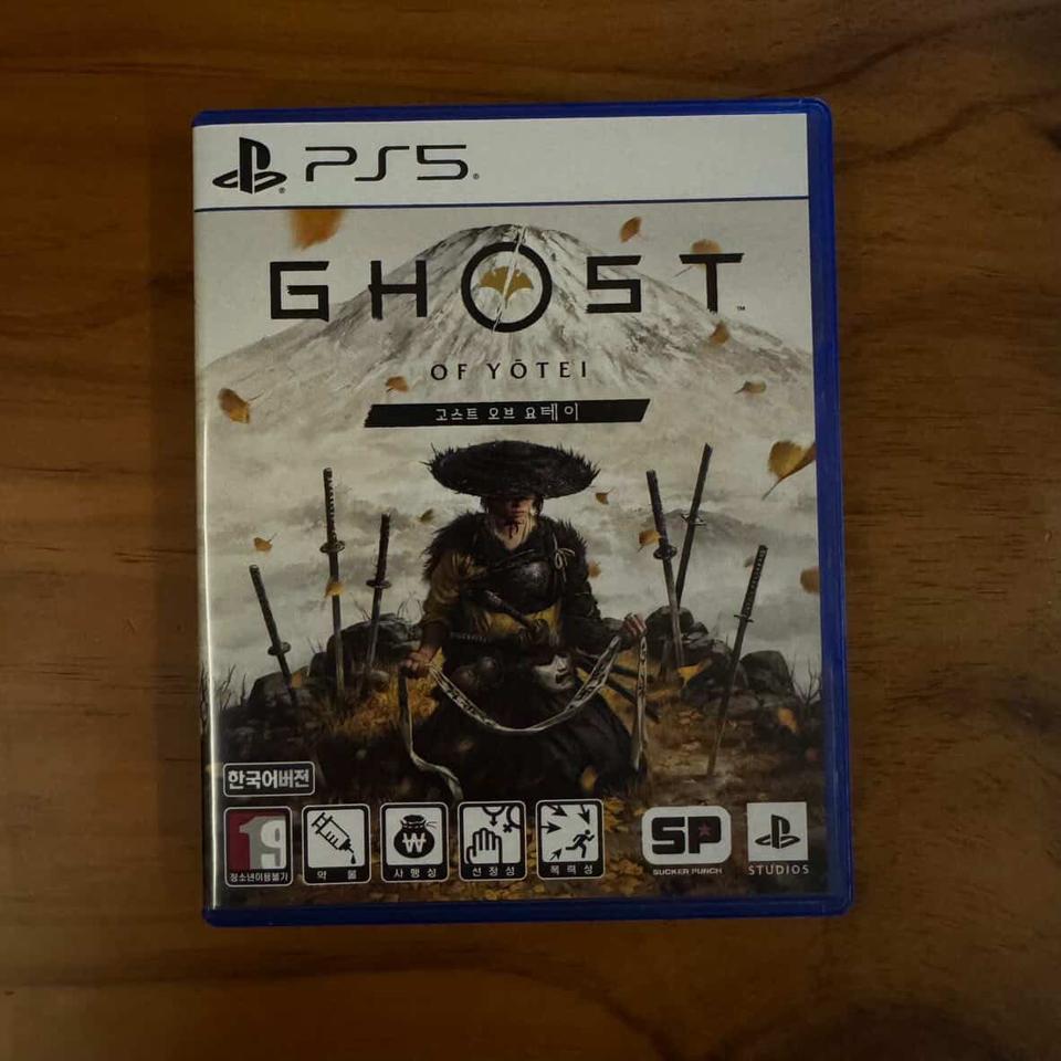 플스5 고스트 오브 요테이 CD 팝니다 (개봉만함)