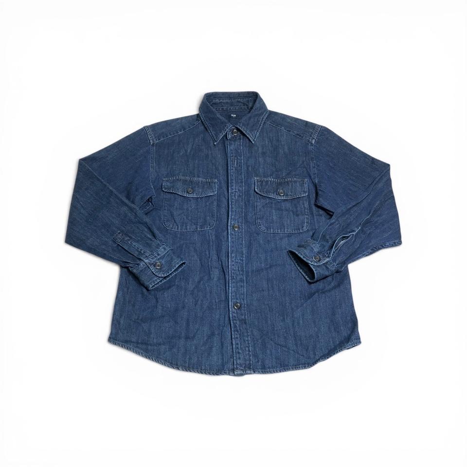 유니클로 데님 셔츠