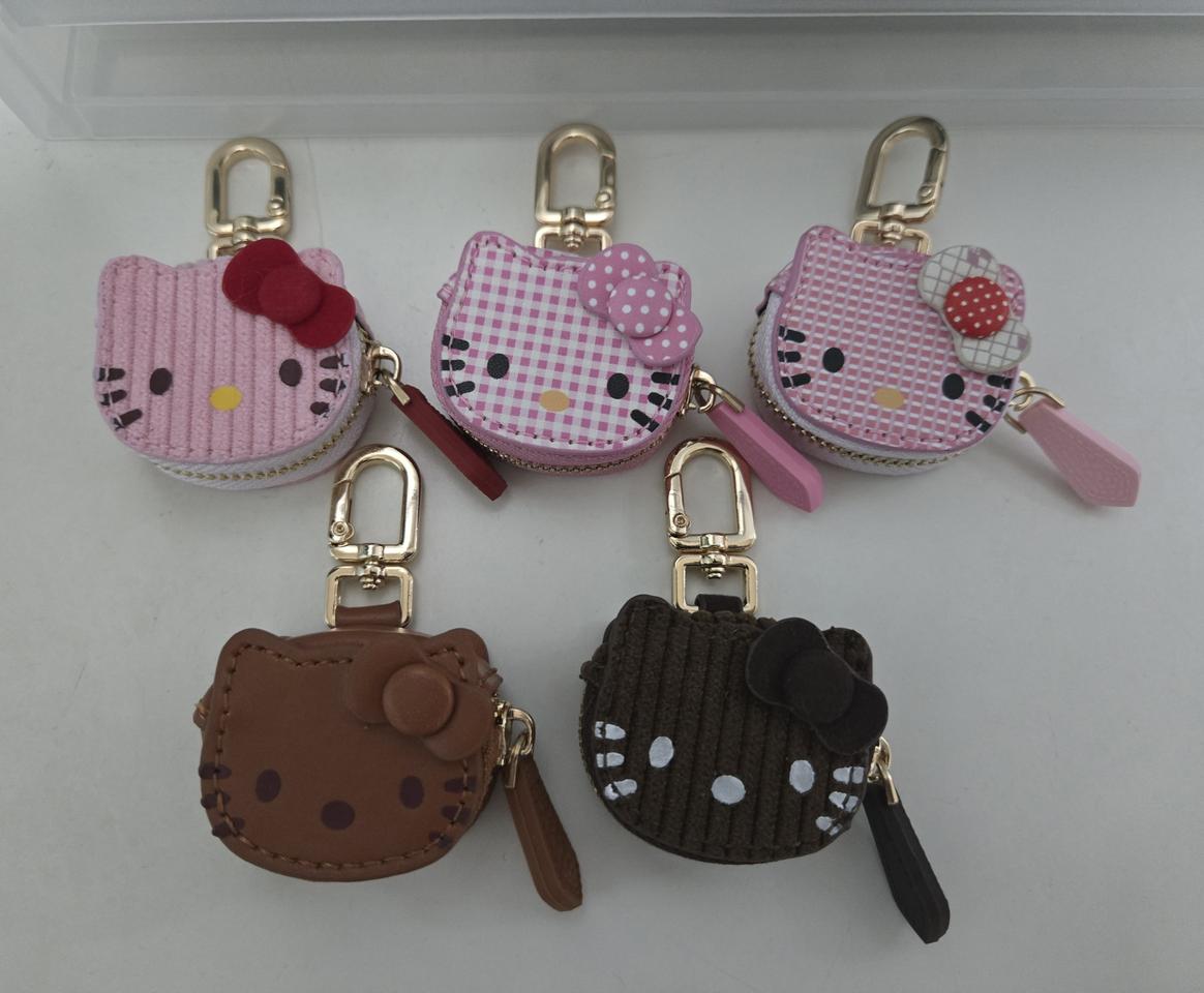 헬로키티 동전지갑 키링
