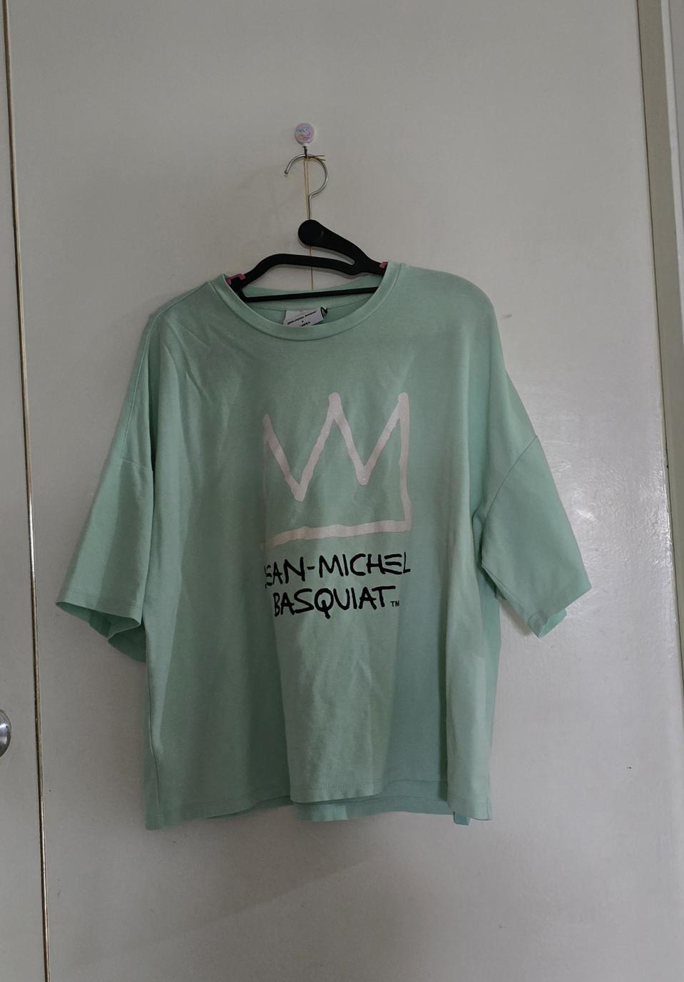 장 미쉘 바스키아 콜라보 반팔 티셔츠ㅡXl
