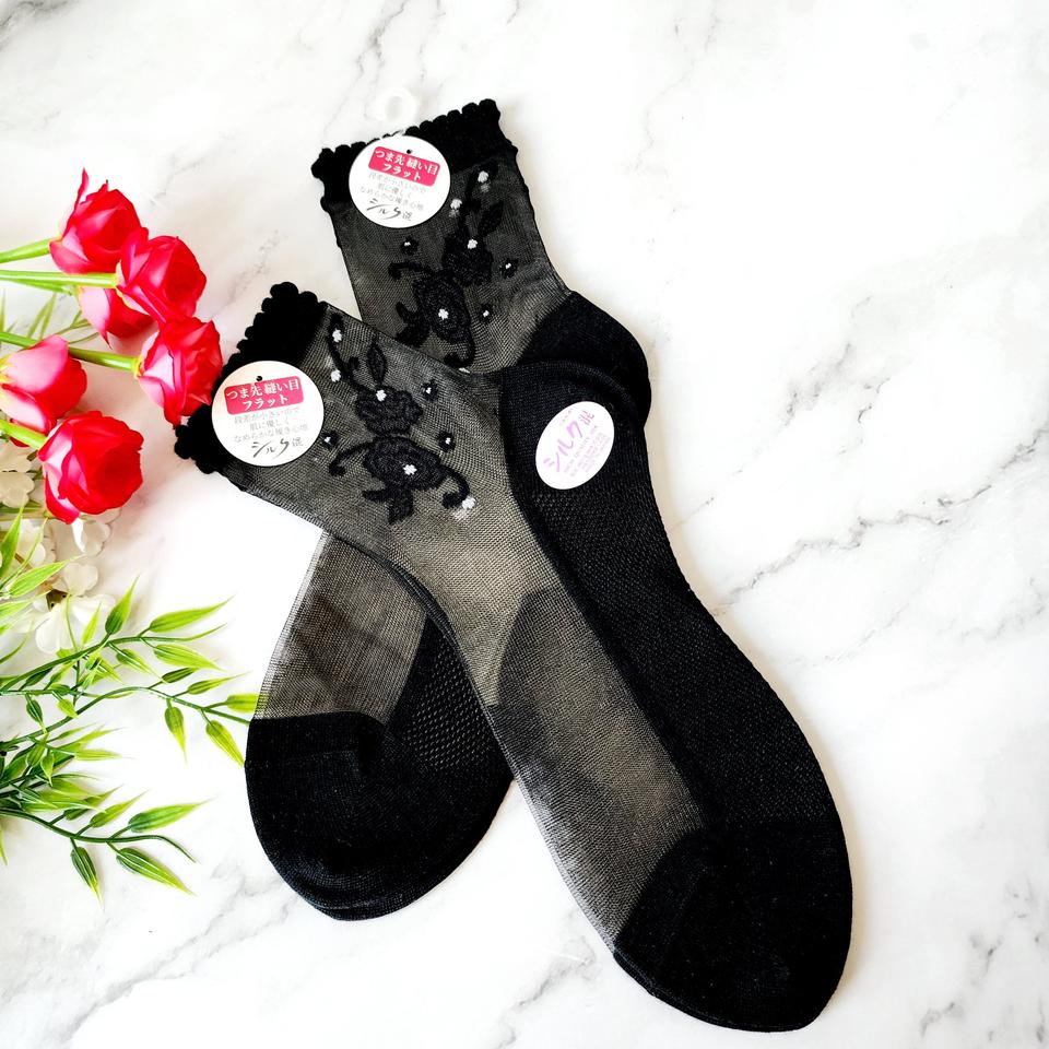 일본실크혼방시스루삭스 2족