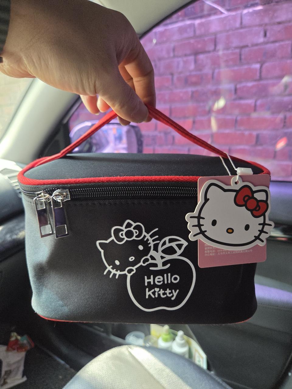 산리오 헬로키티 파우치,피크닉 가방,화장품 가방